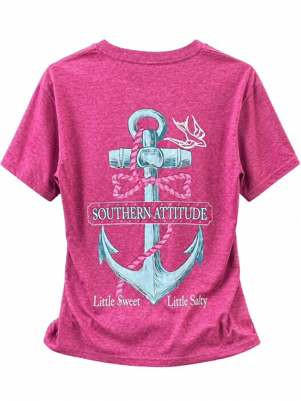 Girls' Pink Anchor‎ Graphic Tee